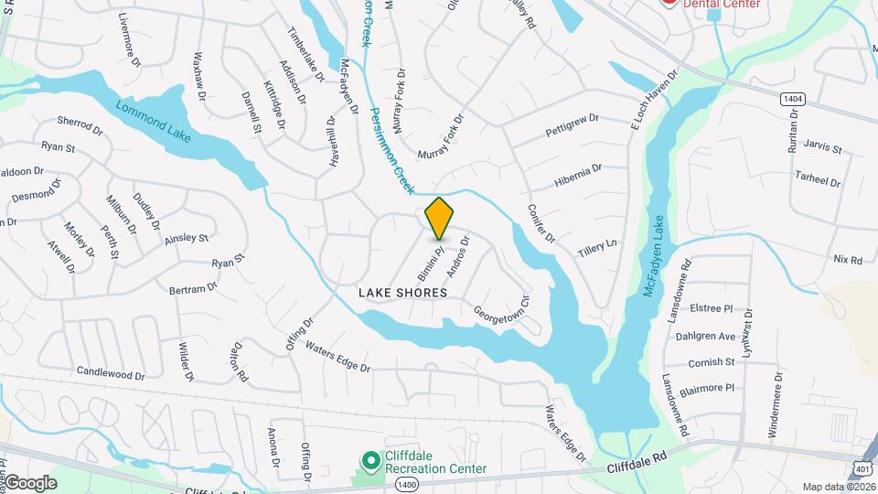 5616 Bimini Pl Map and Location Details