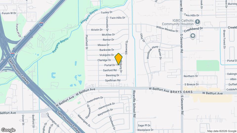 9207 Portal Dr Map and Location Details