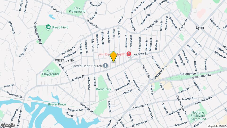10 Flint St, Unit 2 Map and Location Details