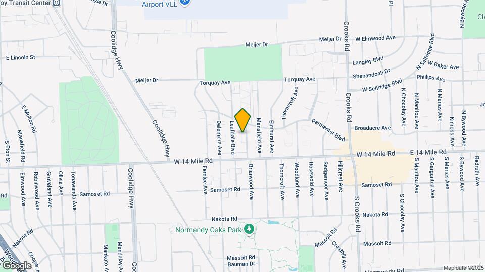 4845-4849 Briarwood Ave Map and Location Details