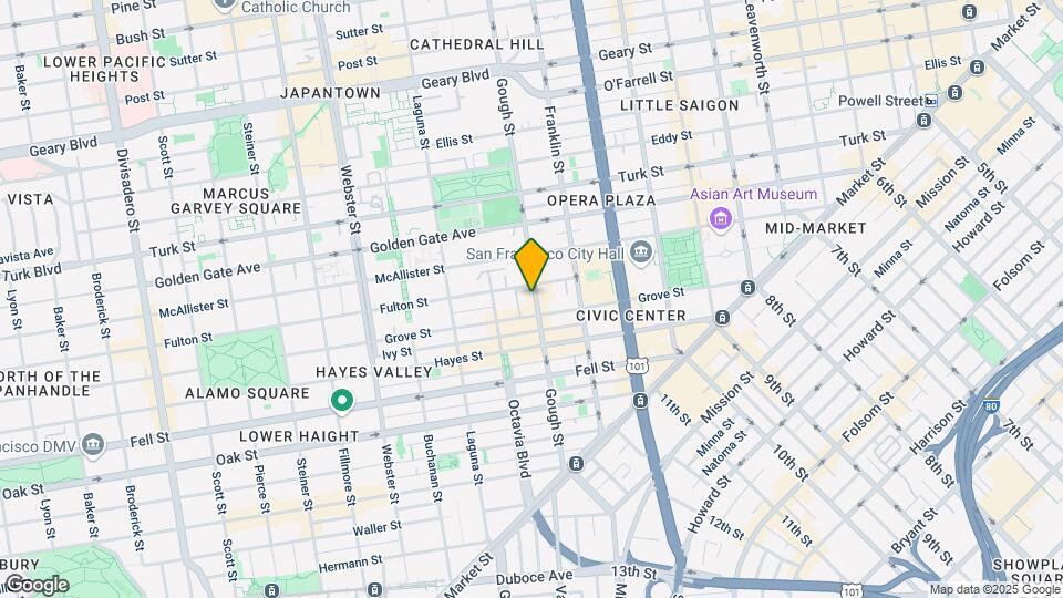 515-525 Gough St Map and Location Details