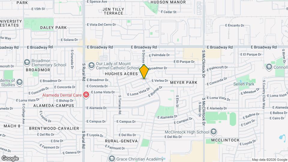 2412 S Dorsey Ln Map and Location Details