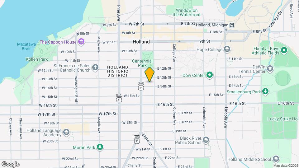 11 W 14th St Map and Location Details