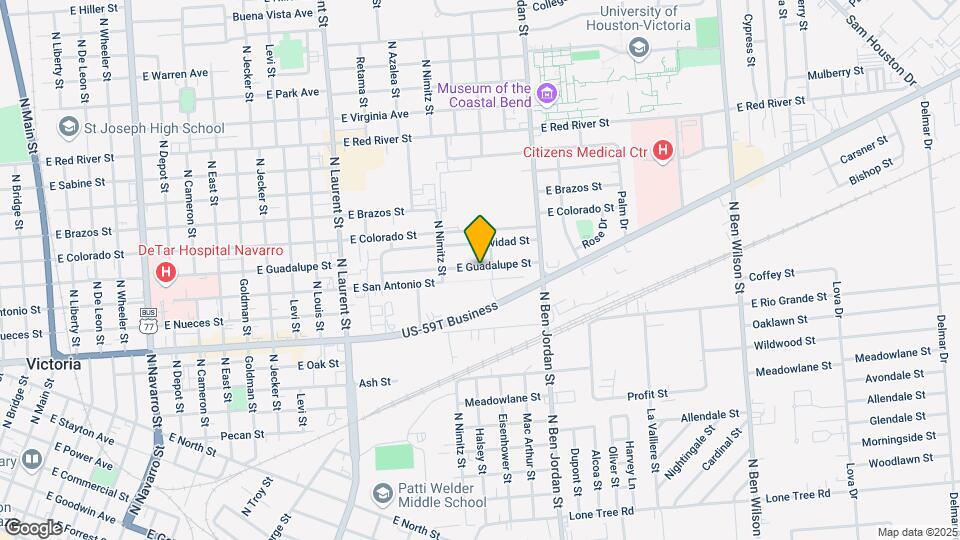 1805 E Guadalupe St Map and Location Details