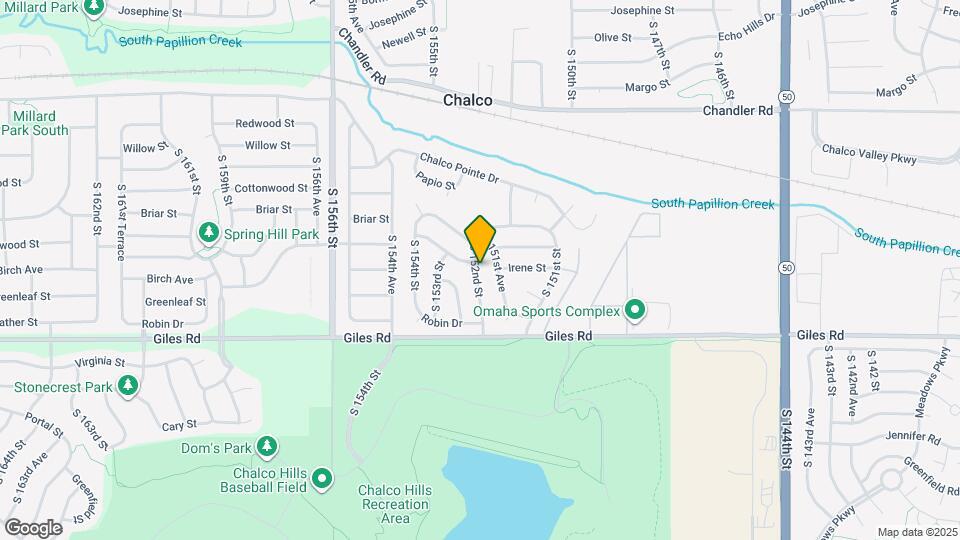 8005 S 152nd St Map and Location Details