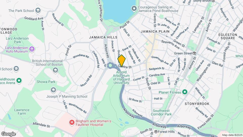 140 Arborway Map and Location Details