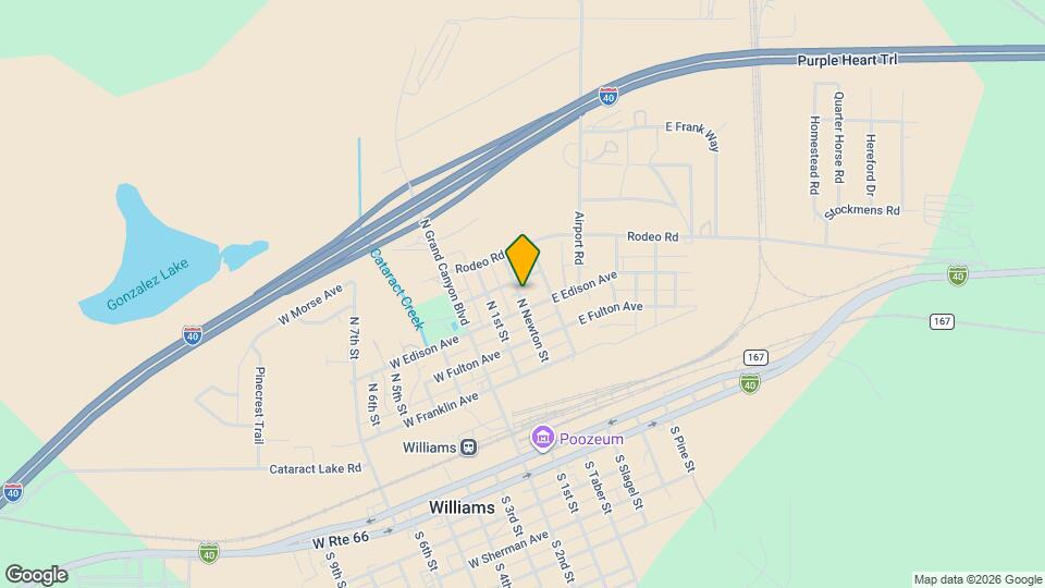 610 N Newton St Map and Location Details