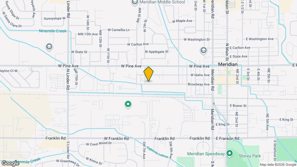 682 W Broadway Ave Map and Location Details