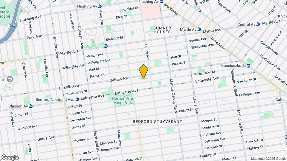279 Kosciuszko St Map and Location Details