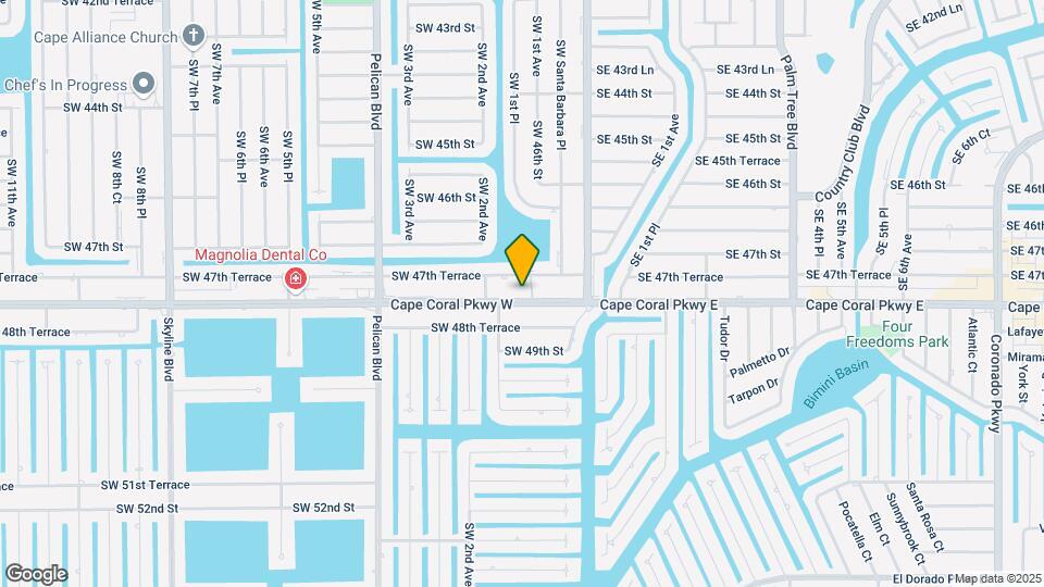 151 Cape Coral Pkwy W Mapa y Detalles de la Ubicación