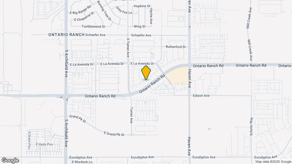 3180 E Yountville Dr Map and Location Details