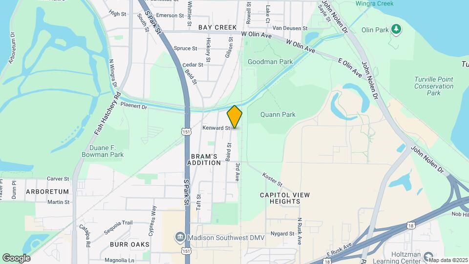 1805 Baird St Map and Location Details