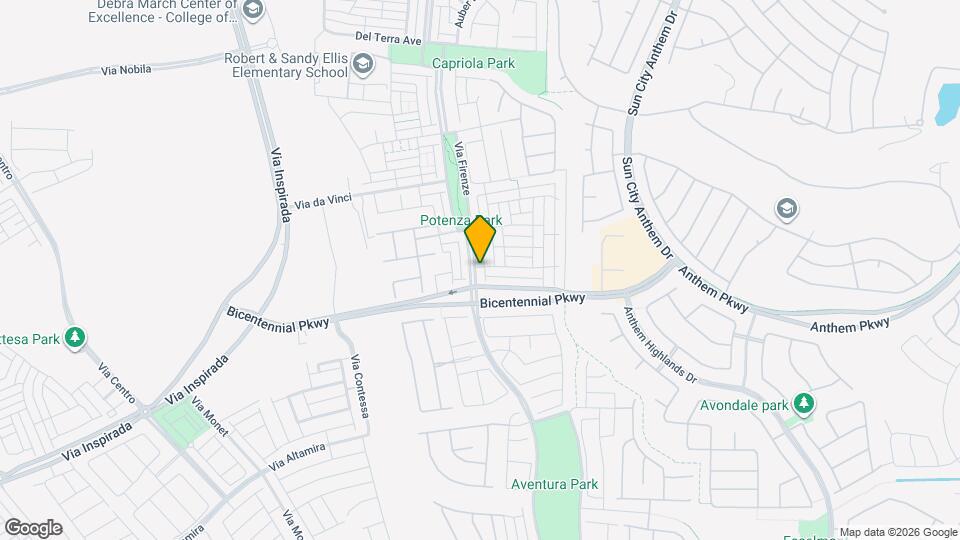 2388 Via Firenze Map and Location Details