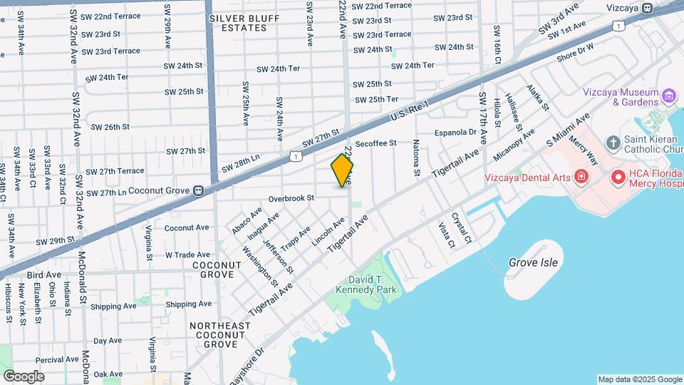 2205 Overbrook St Map and Location Details