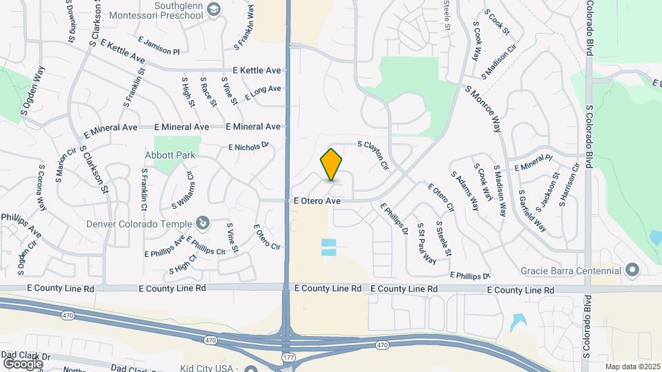 2626 E Nichols Cir Map and Location Details