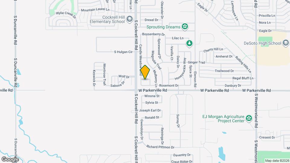 1220 Cloverhill Ln Map and Location Details