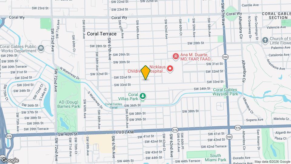 6365 SW 33rd St Map and Location Details