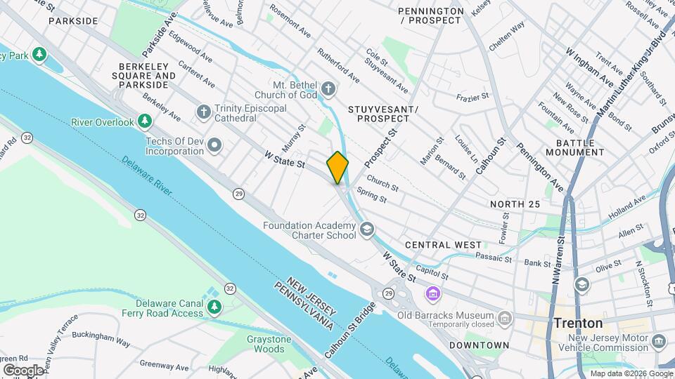 457 W State St, Unit 1A Map and Location Details