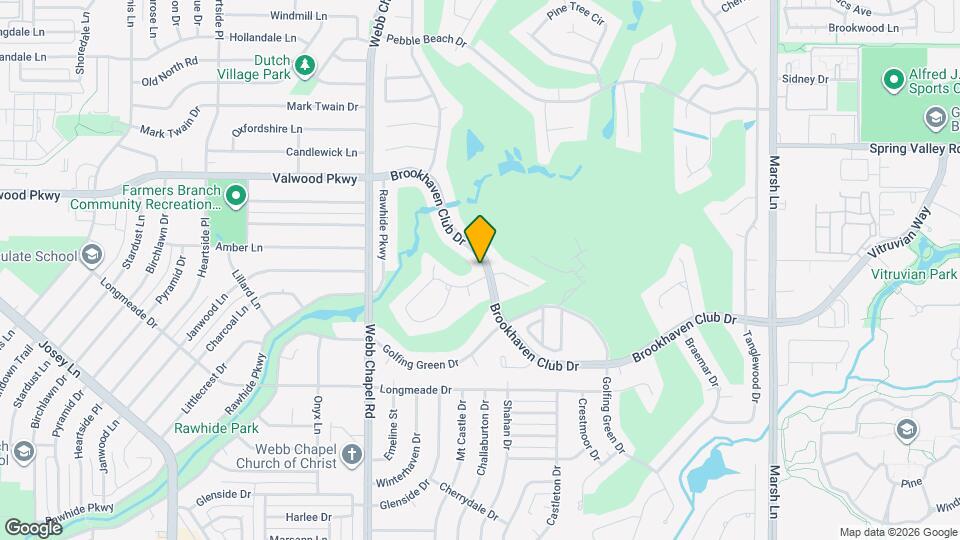 3227 Rolling Knoll Dr Map and Location Details