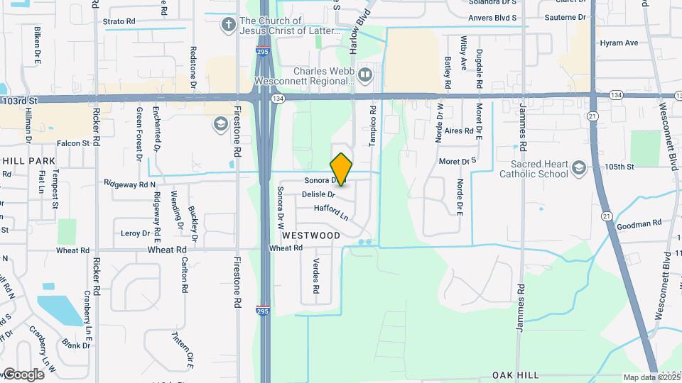 6941 Delisle Dr Map and Location Details