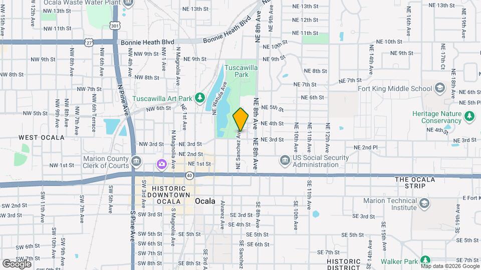 309 NE Sanchez Ave Map and Location Details