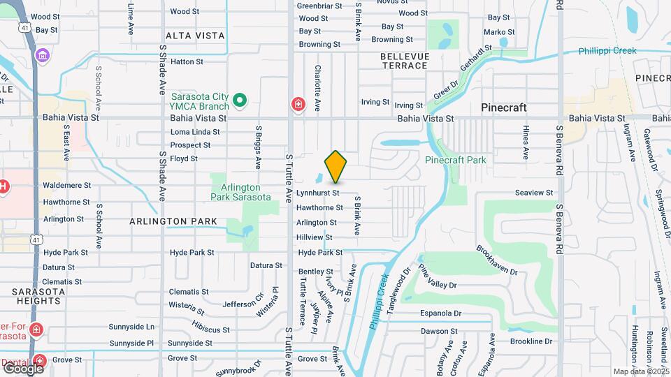 2909 Lynnhurst St Map and Location Details