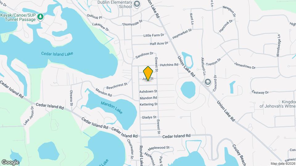 9172 Millward Ave Map and Location Details