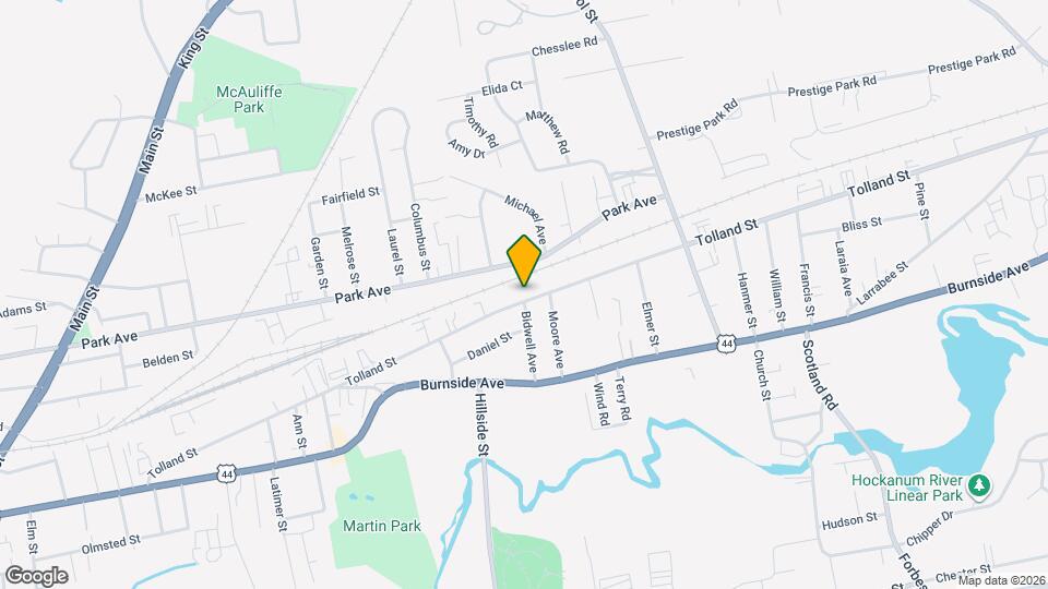 366 Tolland St Map and Location Details