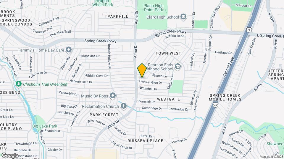 877 Harvest Glen Dr Map and Location Details