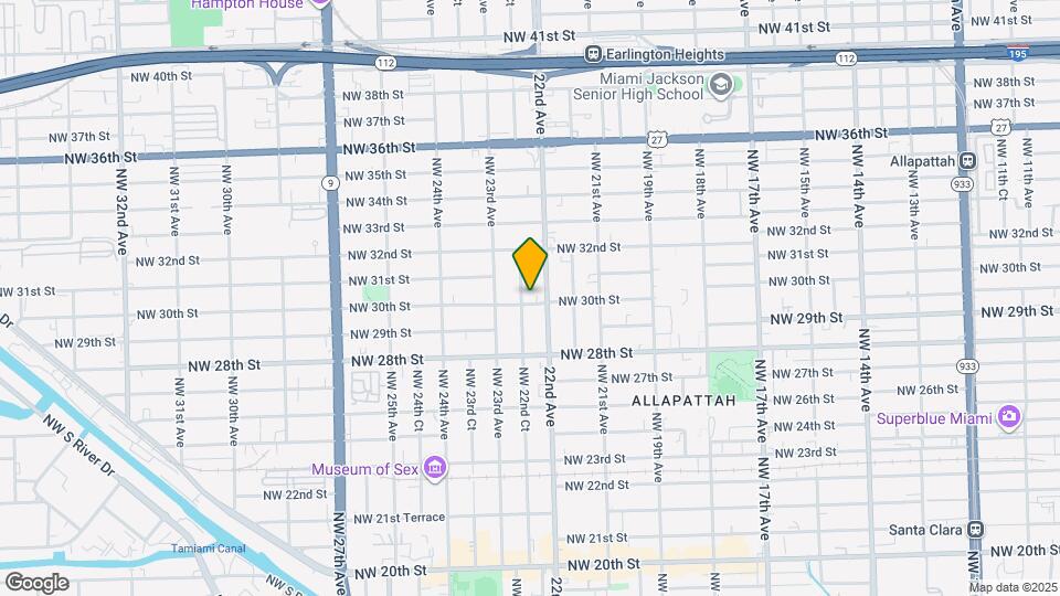 3009 NW 22nd Ct Map and Location Details