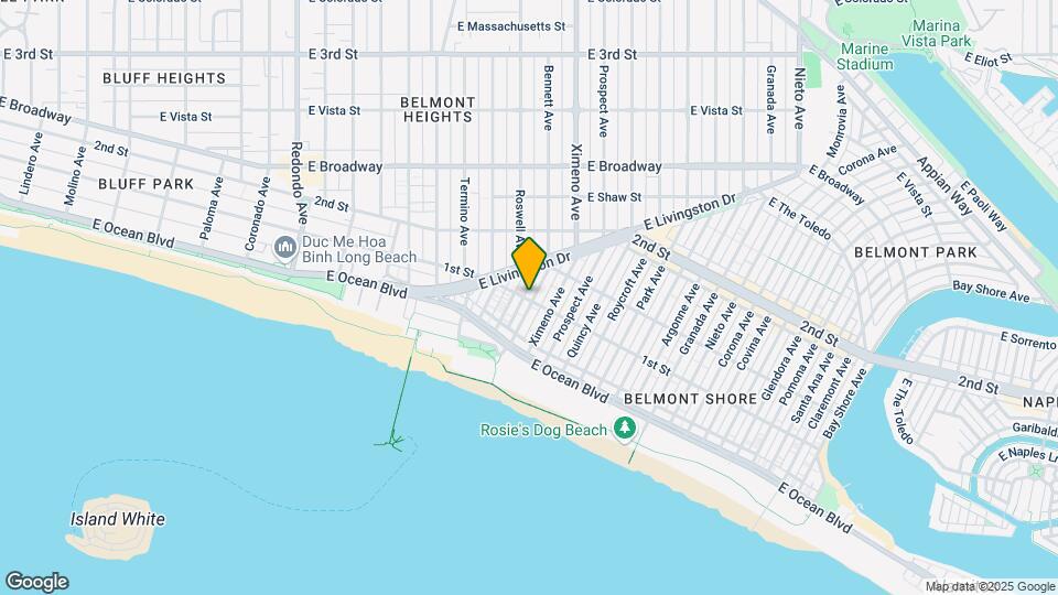 4215 E 1st St, Unit 4215 E. 1st St. Map and Location Details