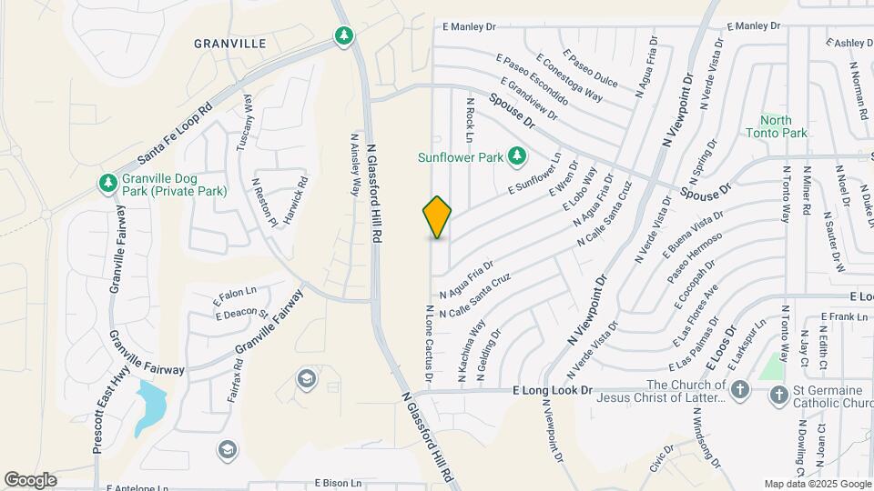 4381 N Lone Cactus Dr Map and Location Details