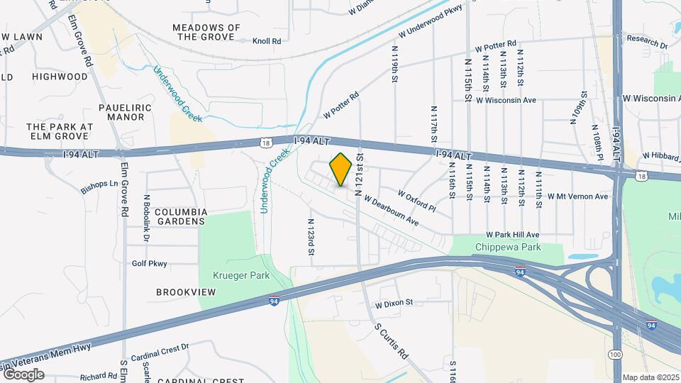 12135 Dearbourn Ave Map and Location Details