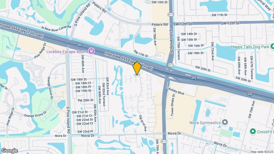 1864 SW 81st Terrace Map and Location Details