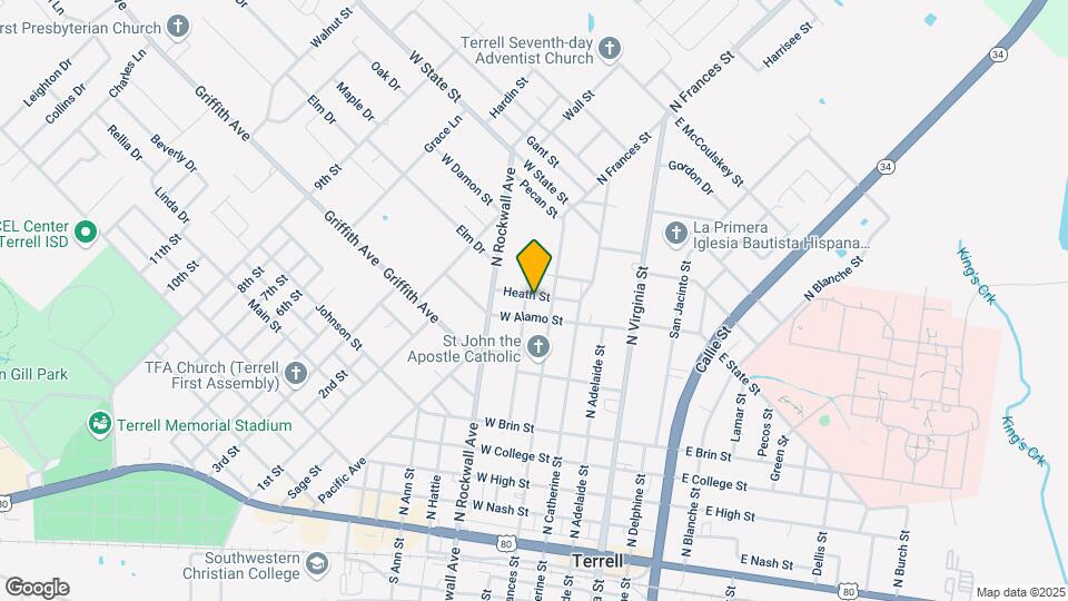205 Heath St Map and Location Details