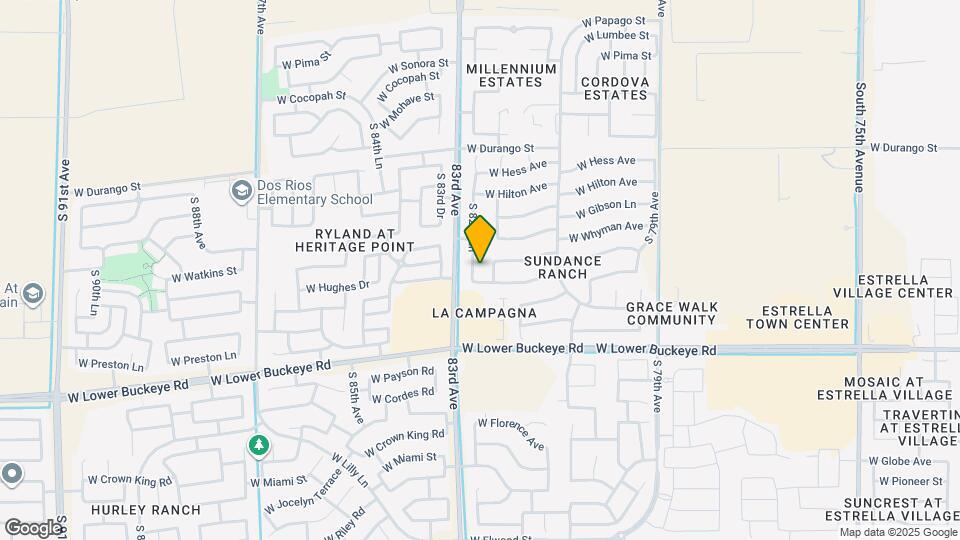 2423 S 82nd Ln Mapa y Detalles de la Ubicación