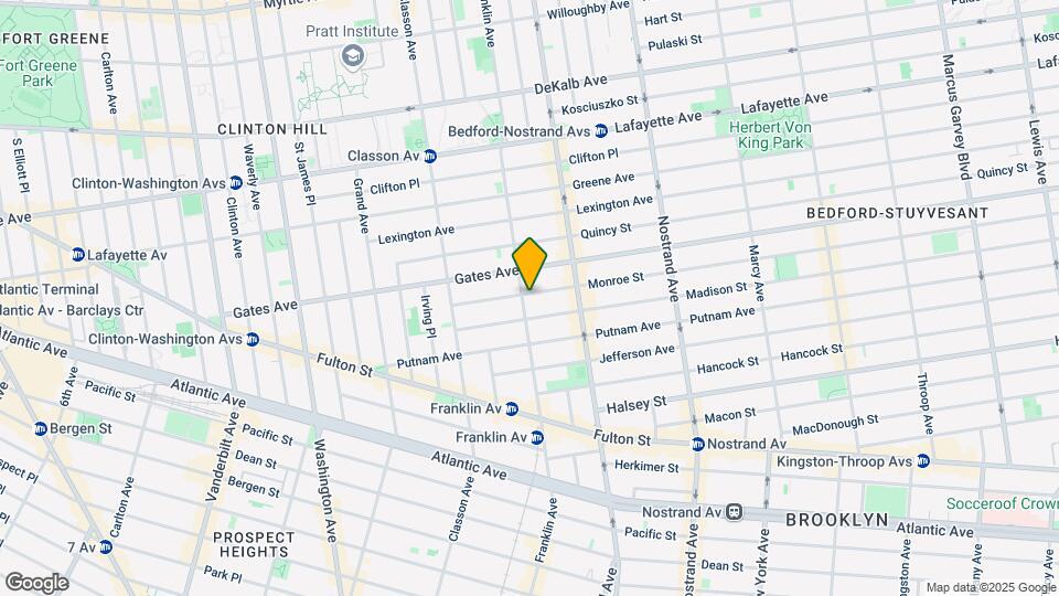 80 Monroe St Mapa y Detalles de la Ubicación