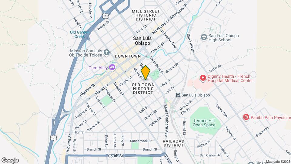 1420 Morro St Map and Location Details