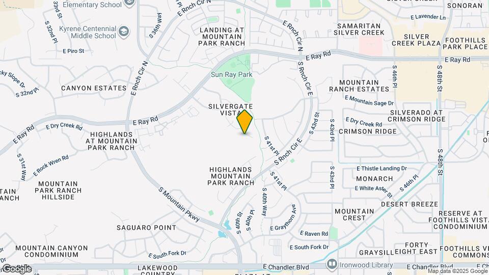 14452 S 40th St Map and Location Details