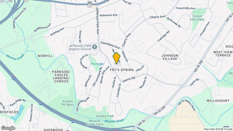 107 Park Ln W Mapa y Detalles de la Ubicación
