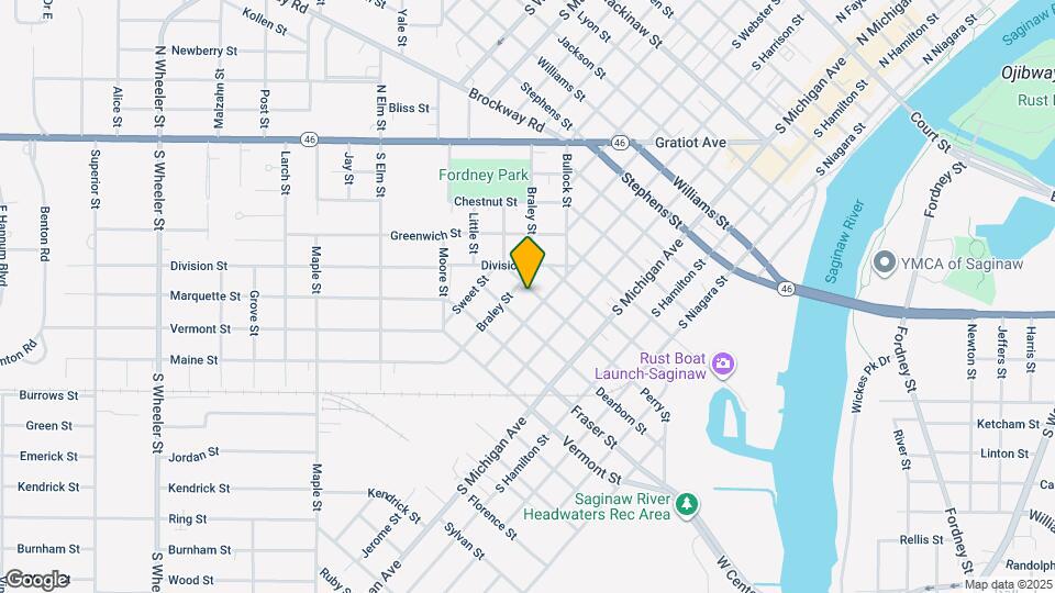 717 Perry St Mapa y Detalles de la Ubicación