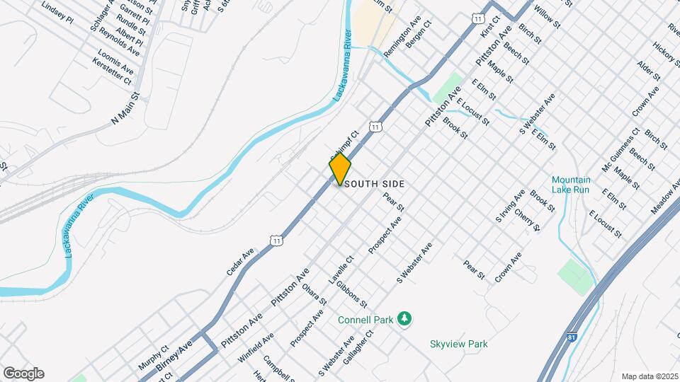 420 Genet St Map and Location Details