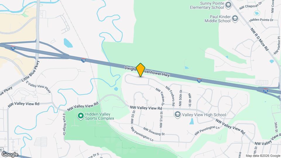 1463 NW Foxboro Rd Map and Location Details