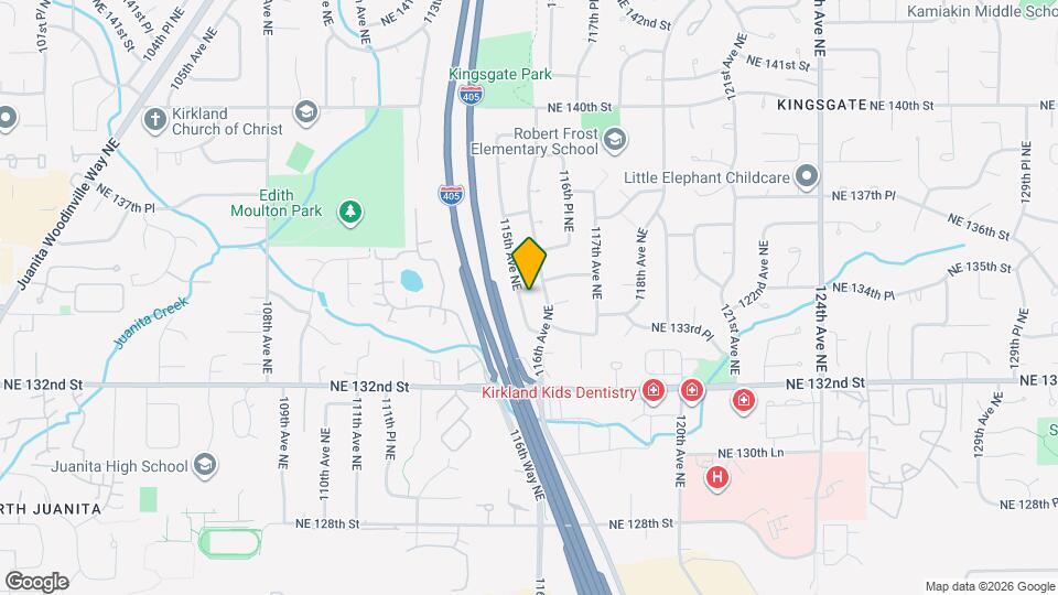 13410 115th Ave NE Map and Location Details