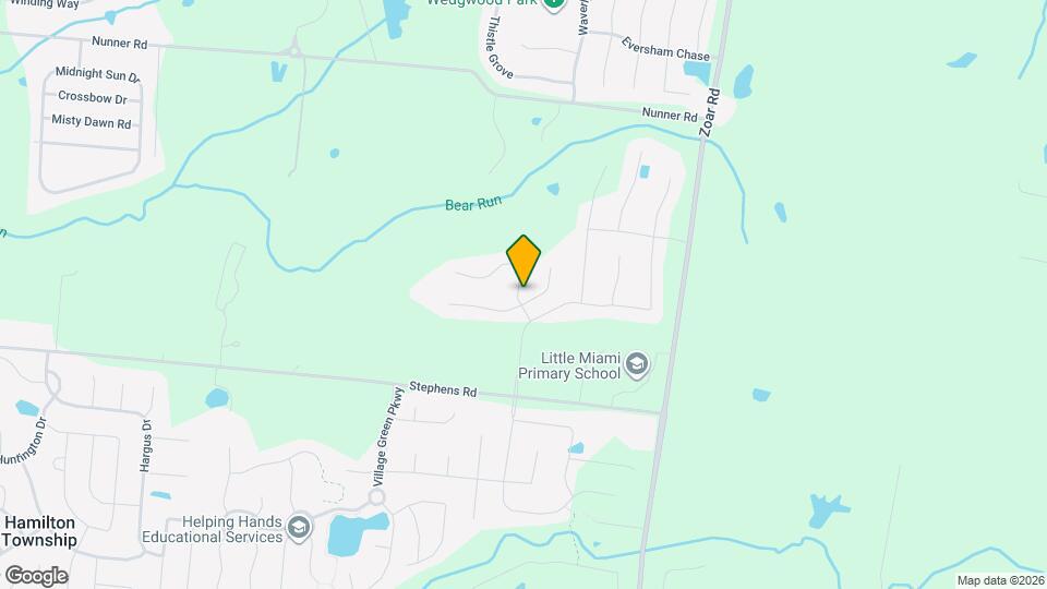 1256 Carrington Pl Mapa y Detalles de la Ubicación