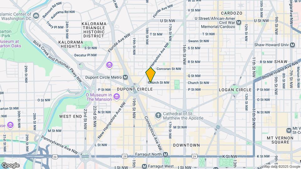 1772 Church St NW Mapa y Detalles de la Ubicación