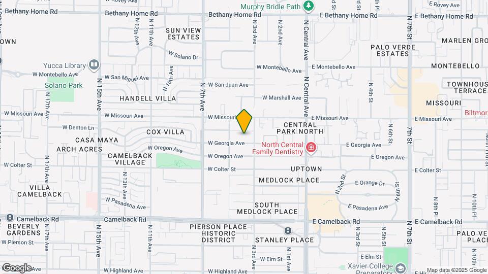 318 W Georgia Ave Map and Location Details