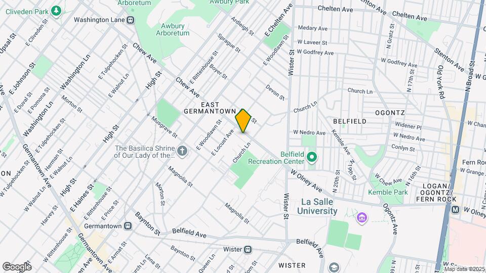 5518 Chew Ave Map and Location Details