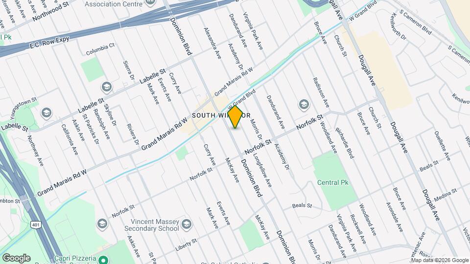 3132 Dominion Blvd Map and Location Details