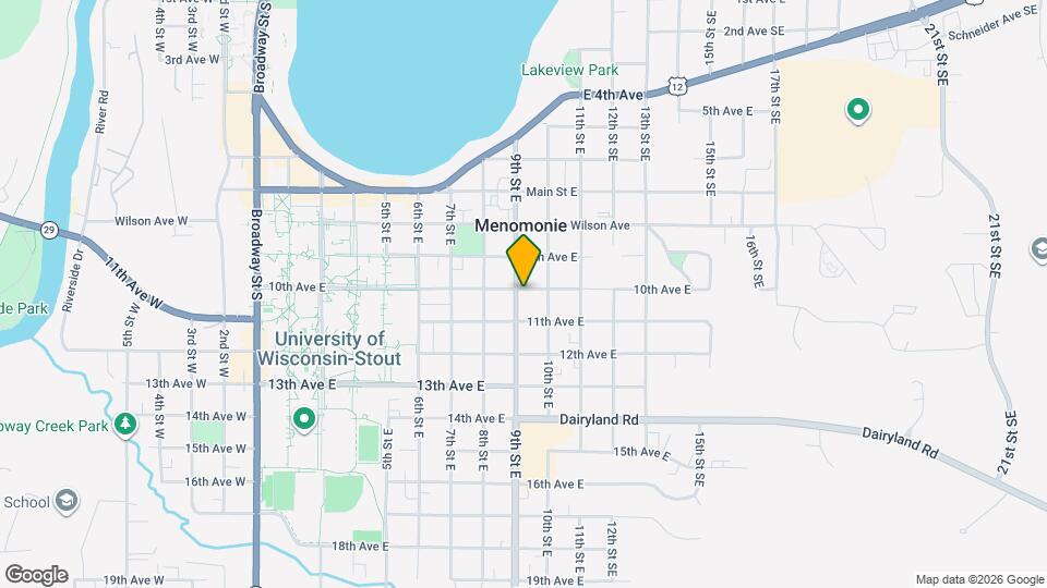 1002 9th St E Map and Location Details